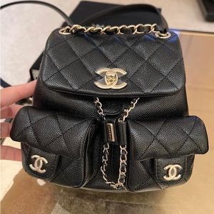 Mini caviar backpack